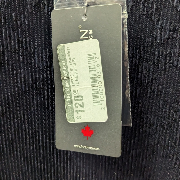 Gorgeous New Frank Lyman Top - Size 22 - Picture 8 of 10